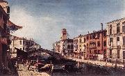 MARIESCHI, Michele View of the Rio di Cannareggio gs Germany oil painting reproduction